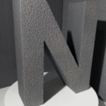 letter-m-black | Polystyrene Letters and Logos